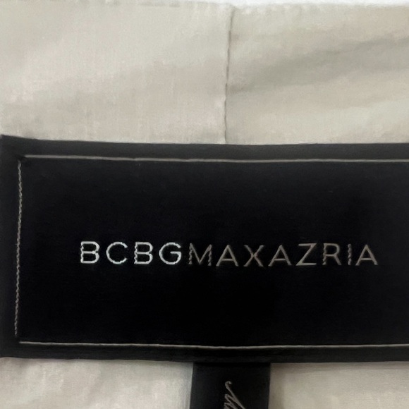 New with Tags BCBG Cream Fringe Jacket Size Medium - Picture 9 of 9